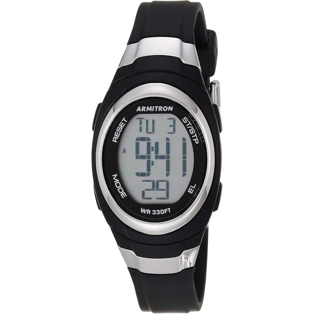 Sport Women's Digital Chronograph Resin Strap Watch, 45/7034